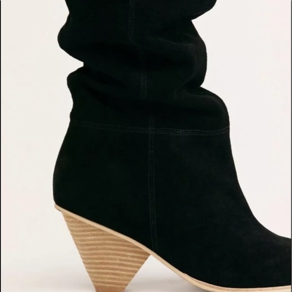 Jeffrey Campbell Slouchy Boot Suede Point Toe 9 - Picture 6 of 8